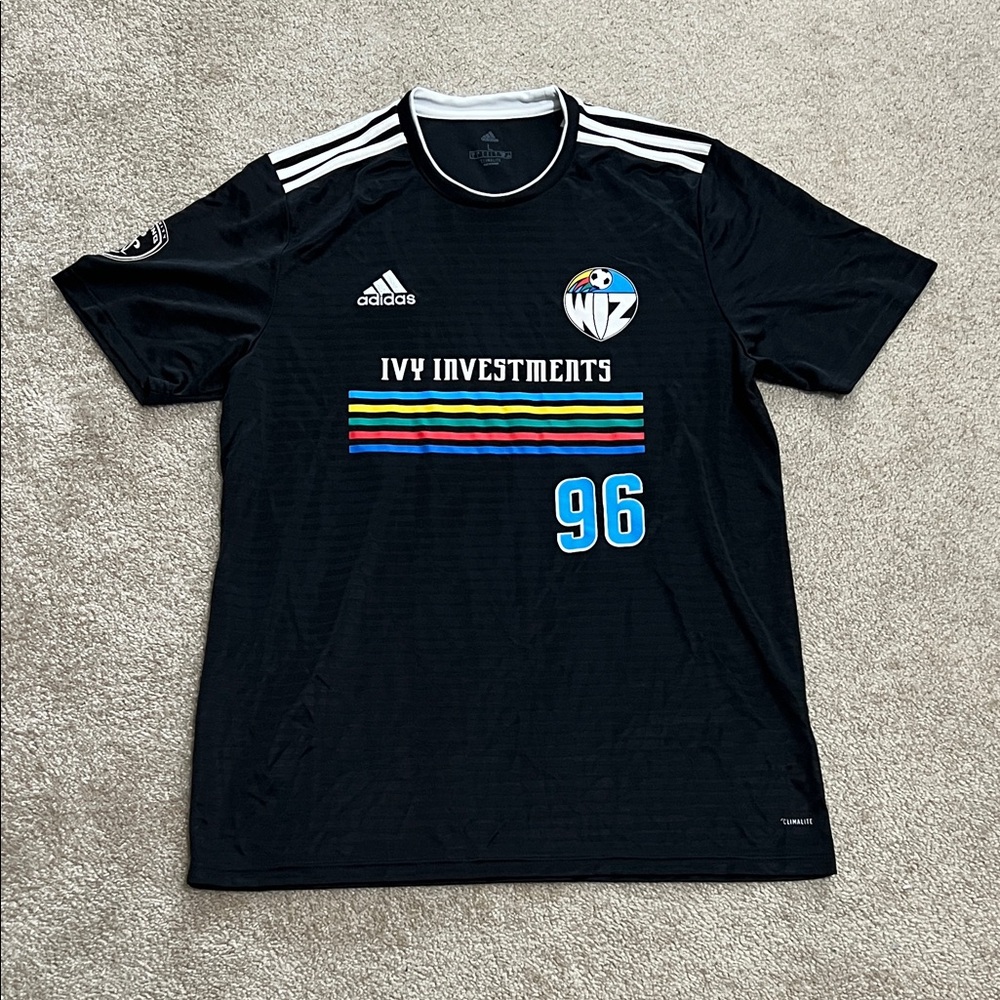 adidas Retro Wizards Sporting Kansas City Jersey Number 96